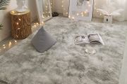 Grey Rugs Living Room Large Faux Fur Rug Soft Modern Shaggy Rugs 2ft X 4ft Multiple Sizes/colours Available (free Postage)