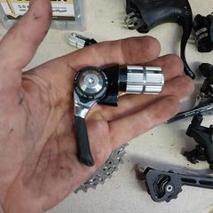 microshift tiagra 2x10 4700 bar end shifters
