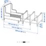 IKEA extendable bed Image 4