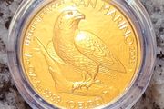 San Marino 10 Euro Gold (.9999) Brilliant Uncirculated Coin 2025 - Falco Pellegrino