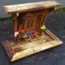 Rustic Fairy Door Floating Shelf Image 6