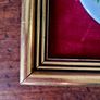 Vintage pair of handpainted & framed limoges plaques Image 2