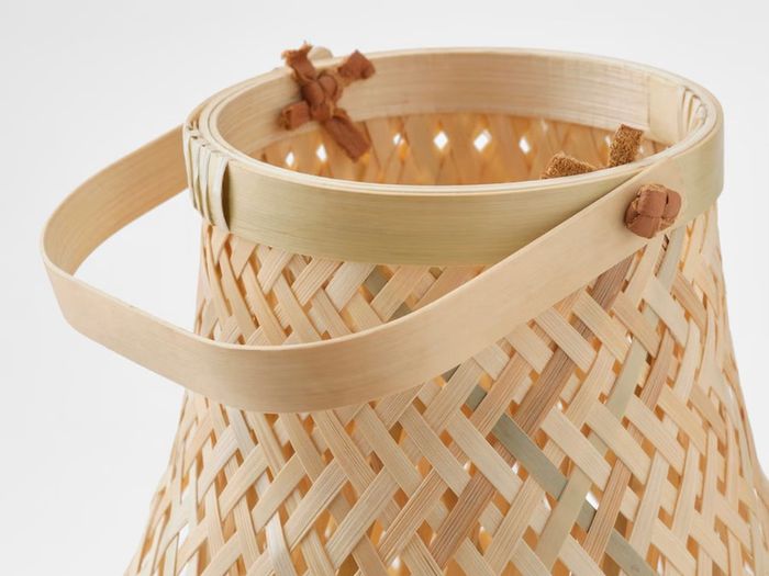 IKEA MISTERHULT rattan bamboo table Lamp