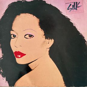 Diana Ross - Silk. In lovely condition. Gatefold with printed inner sleeve and original plastic cover title sticker.