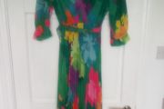 Floral print dress