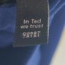 Ted Baker Royal Blue Dress with Ruffle Shoulders  Size UK 10 Ted Size 2 Image 5