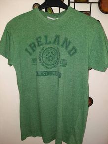 Irish Memories St Patricks Day Tee Shirt Age 14 Size Small