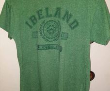 Irish Memories St Patricks Day Tee Shirt Age 14 Size Small