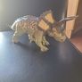 Lanard 2017 Primal Clash Dino Commander Triceratops Dinosaur Plastic Figure Toy Image 2