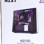 NZXT H210i - Mini-ITX PC Gaming Case - Tempered Glass Side Panel - Integrated RGB Lighting - Steel Construction - White/Black Image 2