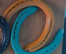 Lucky Decorated Irish horseshoes Twin Pack