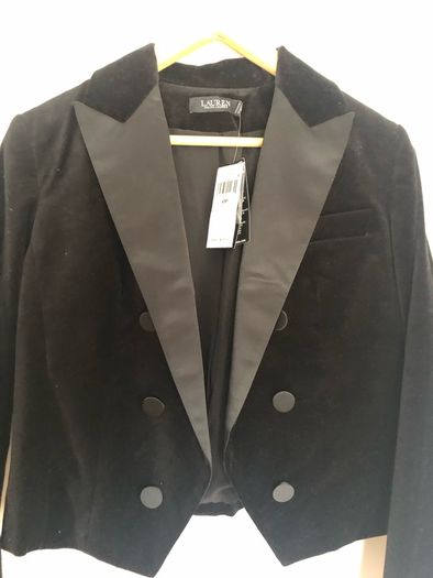 Ralph Lauren Black Tuxedo Jacket