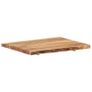Table Top Solid Acacia Wood 80x(50-60)x3.8 cm Image 6
