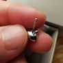 NEW - Hot Diamonds Giselle Silver Diamond Heart Stud Earrings Image 3