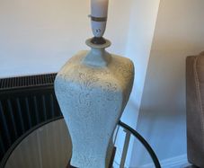 Ceramic Grey Table Lamp