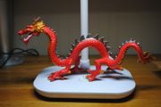 Red Chinese Dragon. Action Figure