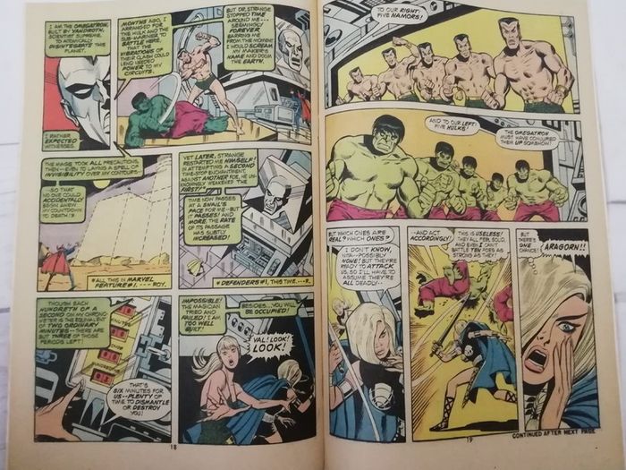 The Defenders #5 Valkyrie Origin Story (1973)
