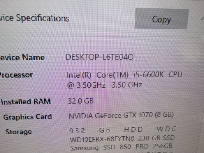 Gaming PC Tower