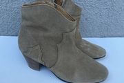 Isabel Marant Etoile Suede Ankle Boots Size Uk 6