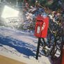 MB 2000 piece jigsaw christmas scene snow 2009 Image 3