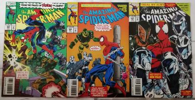 Amazing Spider-Man #'s 383, 384 & 385 Trial By Jury Parts 1-3 (1993)
