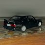 Black BMW E30 M3 1/36 Model Image 5