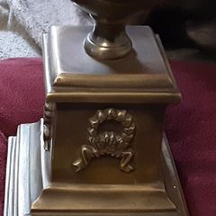 Vintage tea light lamp