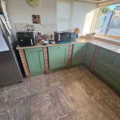 Kitchen and utility room