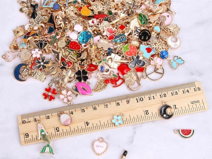 350Pcs Wholesale Bulk Lots Jewelry Making Charms Assorted Pendants for DIY Necklace Bracelet Earring Craft Supplies (FREE POSTAGE)