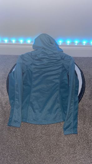 The North Face Echo Rock Hooded Full Zip Jacket Small