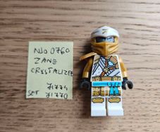 lego njo0760 zane crystalized, set ninjago 71774, 71770