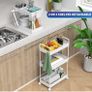 Brand New Ronlap Rolling Kitchen Cart with 3 levels, Image 4