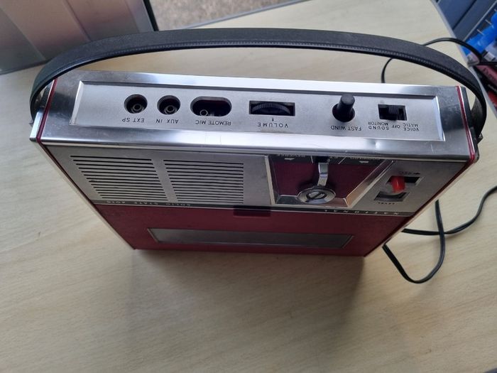 National Solid State 401S portable reel-to-reel tape recorder