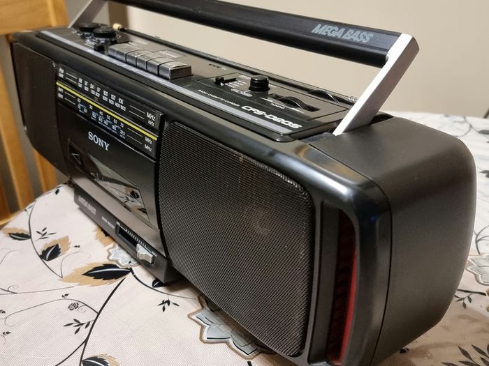 From 1989 Rare Sony CFS-D20S Radio Cassette Stereo Recorder, perfect working order.
