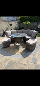 Rattan Garden Dining furniture set!