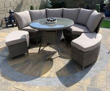 Rattan Garden Dining furniture set!