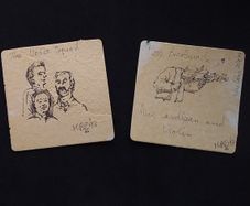 The Voice Squad , Marie Breathnach , Whelan's Pub 1993 , Dublin - Smithwick's Beer Mat