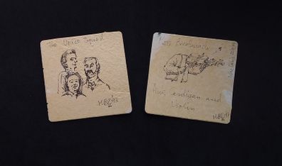 The Voice Squad , Marie Breathnach , Whelan's Pub 1993 , Dublin - Smithwick's Beer Mat