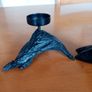 Pair of wooden candle holders Image 7