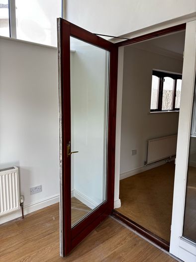 Patio double doors