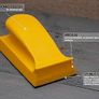 Glass Polish 15915 Hand Sanding Block, Hook & Loop Handheld Sanding Pad | 135 x 70 mm Image 2