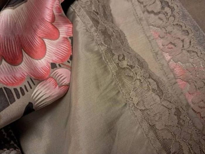 Anthropologie 'Twilight Garden' floral silk dress