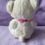 Heatons White Mother's Day Teddy Bear with Pink Heart Image 3