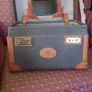 Vintage Mulberry leather vanity train case Image 2