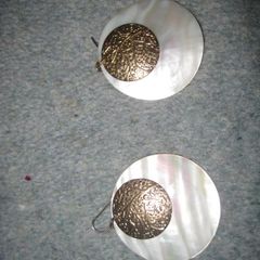 Vintage Shell Ear Rings