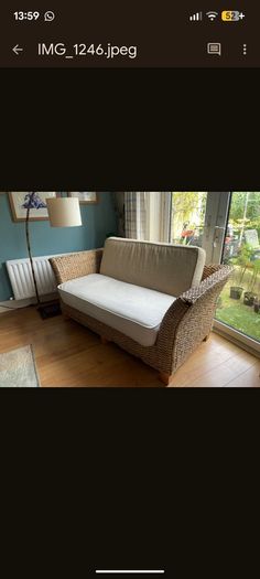 two seater couch and chair
