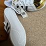 adidas superstar - white and gold Image 3