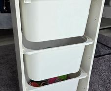 Storage combination with boxes,