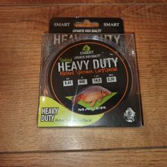 NEW - MAVER Heavy Duty Sinking 0,30mm - 8,43kg - 600m Monofilament - Carp Tench Bream Roach Feeder Method Groundbait Pellet Pike Perch Trout Salmon Bass Cod Pollock