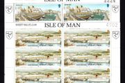 1992 Isle of Man Manx Harbours Commemorative Stamps Sheetlet Mint Never Hinged (MNH)